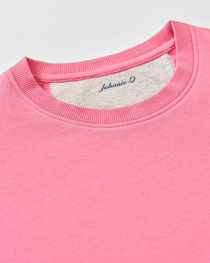 Johnnie-O Penny Crewneck Sweatshirt - Chateau Rose