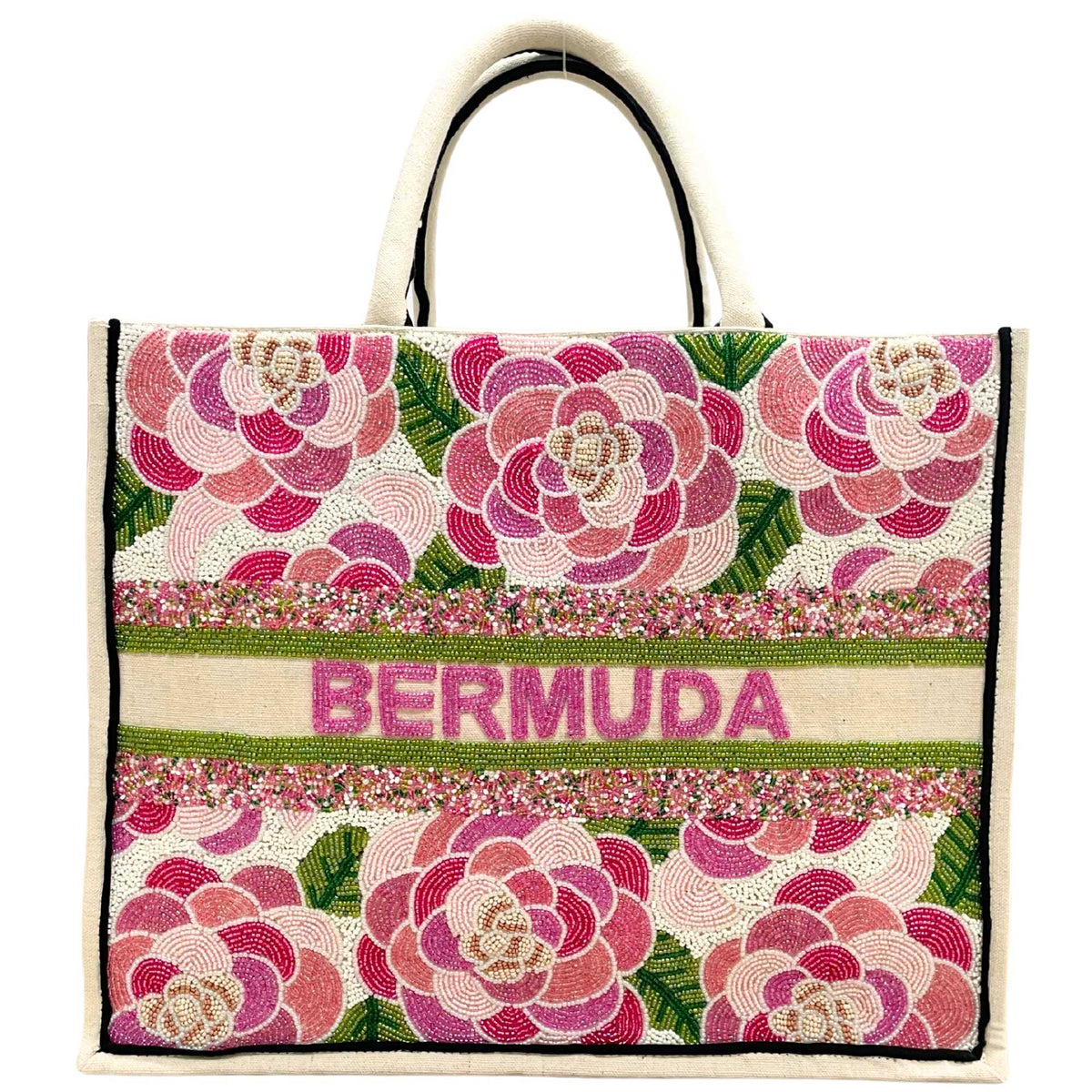 Tiana Design - BERMUDA Tote - Camellia Flowers