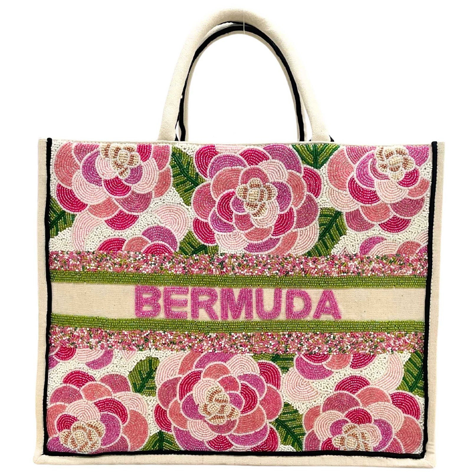 Tiana Design - BERMUDA Tote - Camellia Flowers