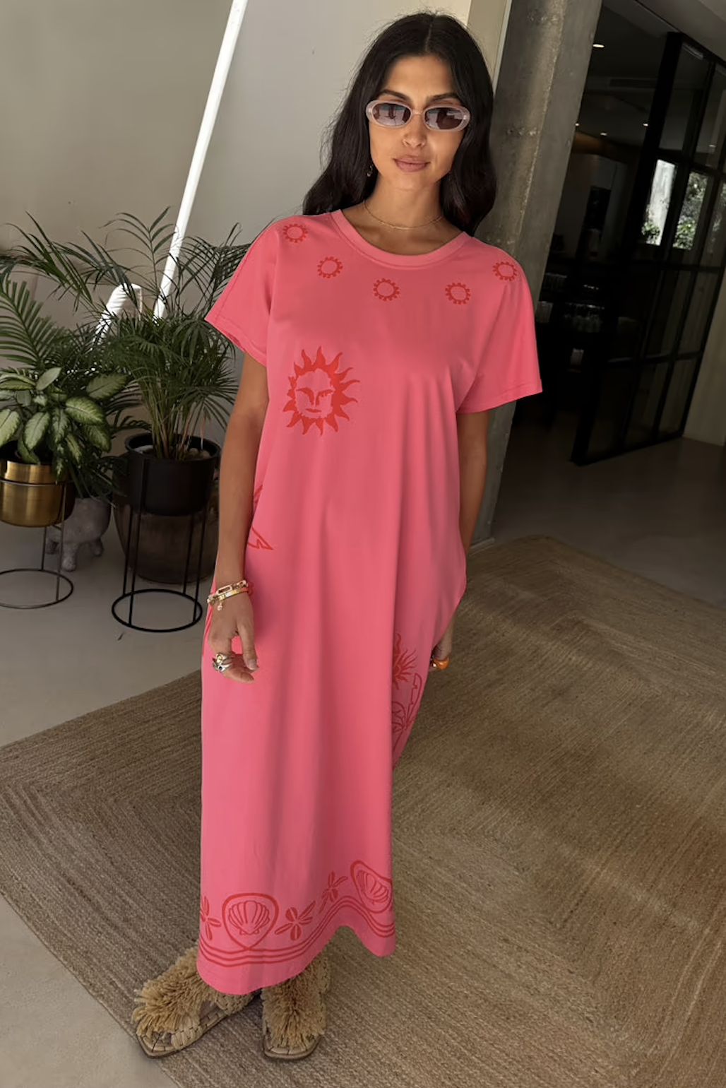BDA Never Fully Dressed Azura Dress - Pink and Red