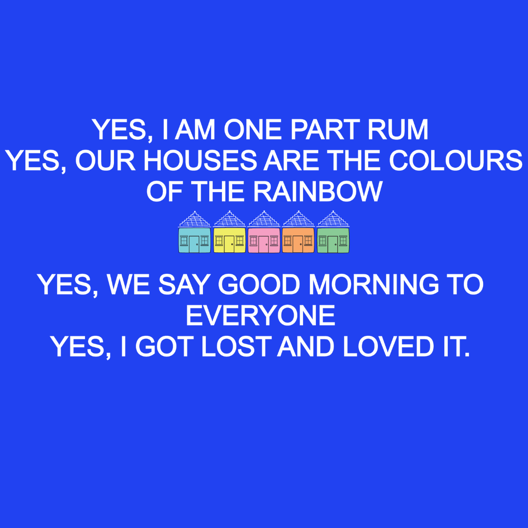 TABS T-Shirt - Houses - Royal Blue