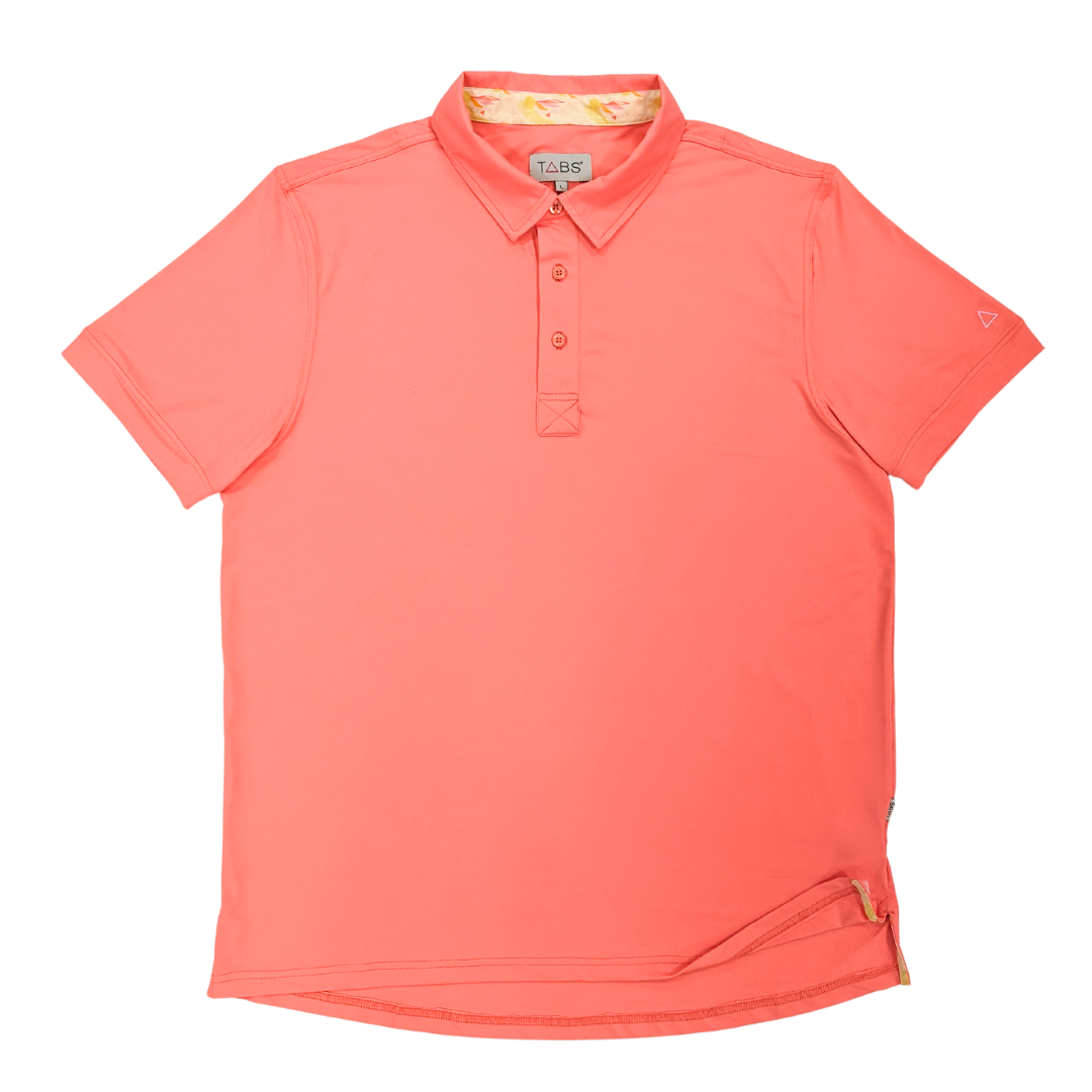 TABS Bermuda Performance Polo shirt Cambridge Pink