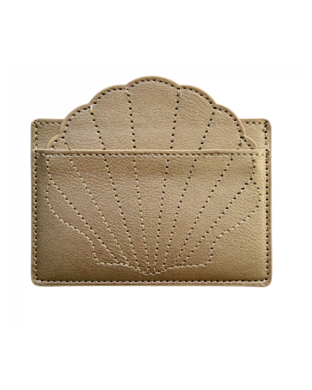La Petite Soiree Shell Card Holder - Gold