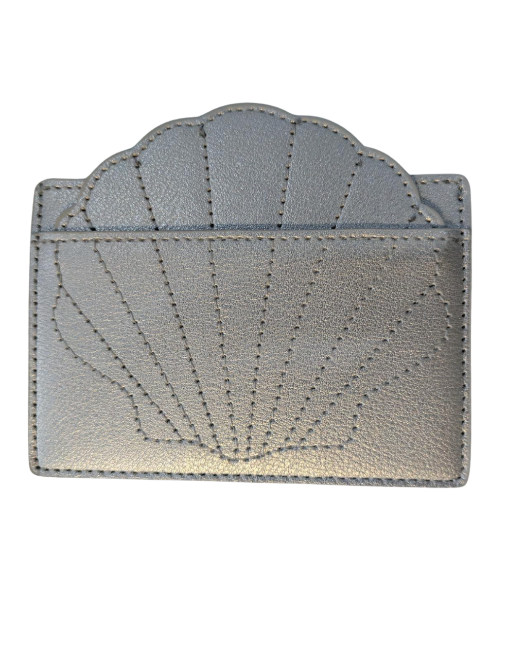La Petite Soiree Shell Card Holder - Silver