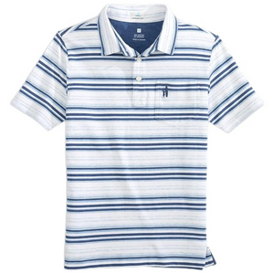 Johnnie-O Original Jr. Polo - Dabney Stripe - Oceanside