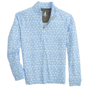 Johnnie-O Jeffe Jr. Lightweight Performance 1/4 Zip - Maliblu