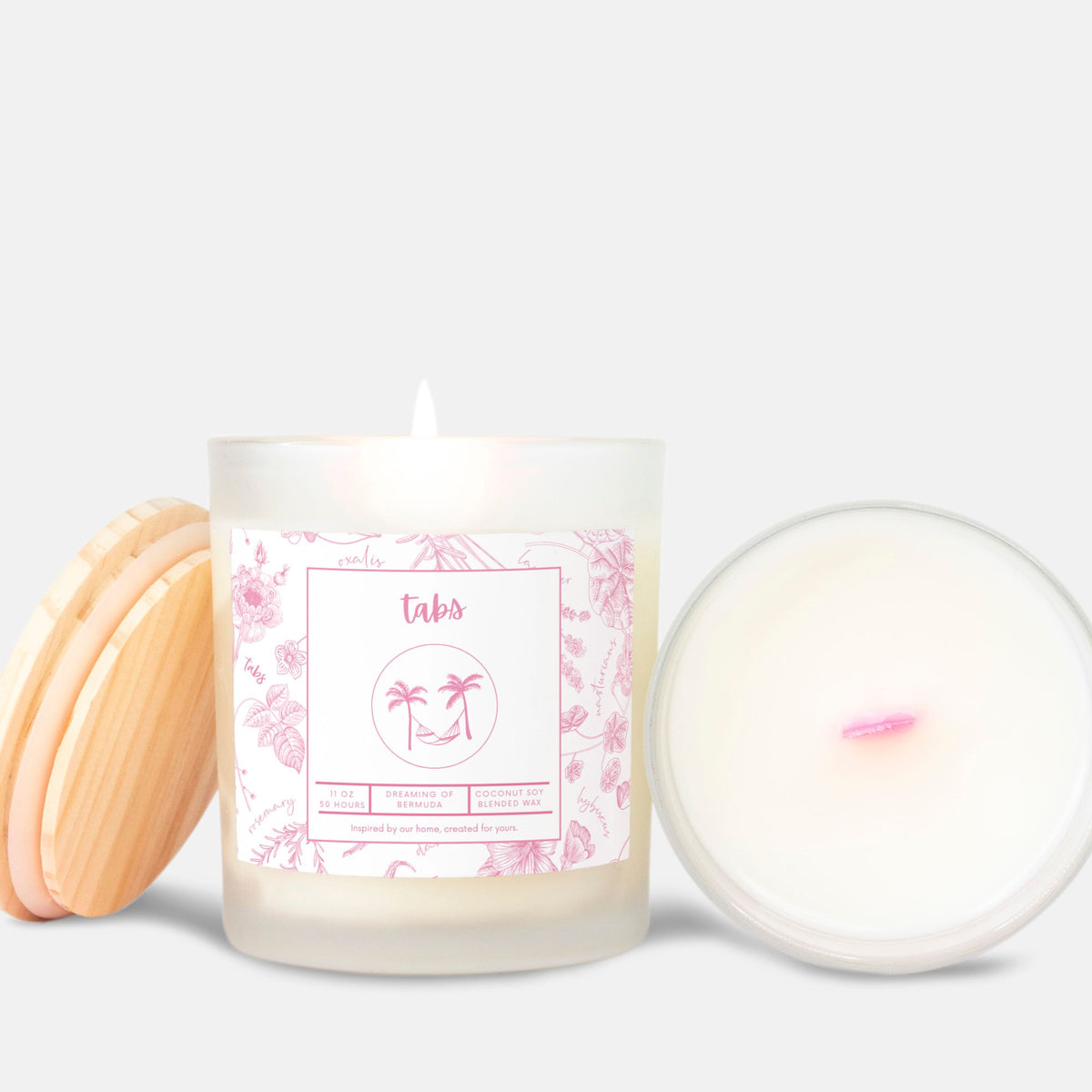 TABS Candle - The Botanist: Rosewater