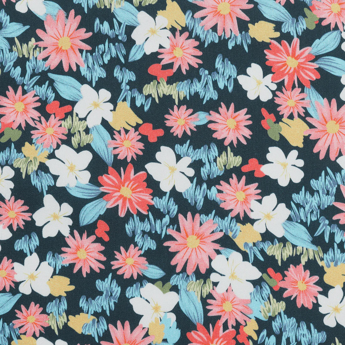 OTAA Tie - Rio Carnival Floral Navy