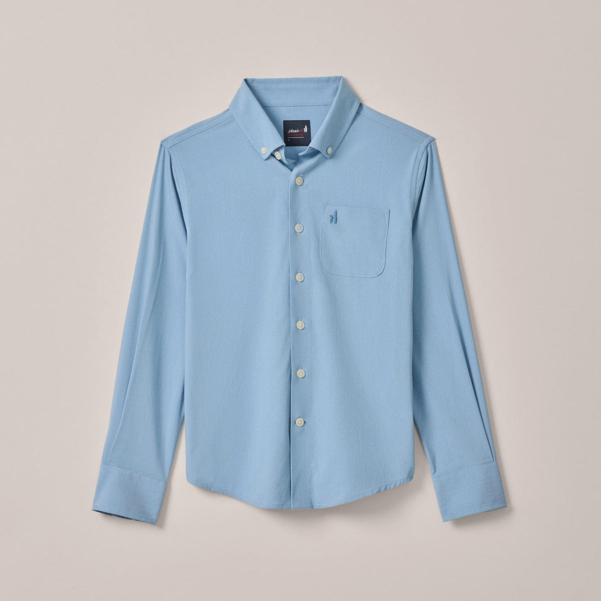 johnnie o kids blue shirt