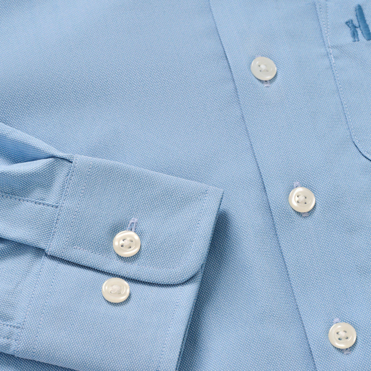 johnnie o kids blue shirt