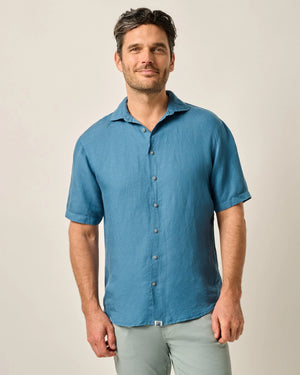 Johnnie-O - Gianni Button Up Shirt - Navy