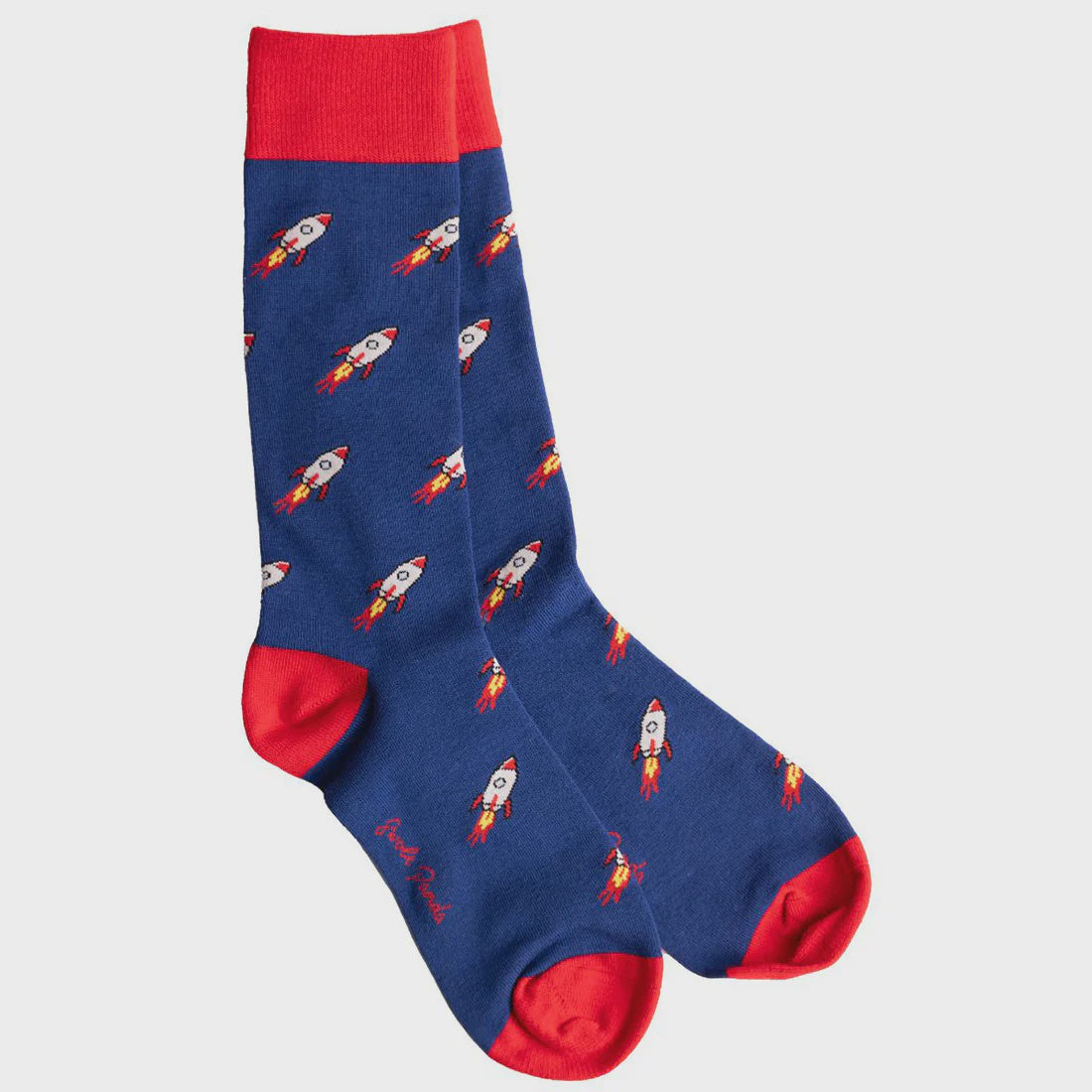 Swole Panda Socks -  Rocket Ship
