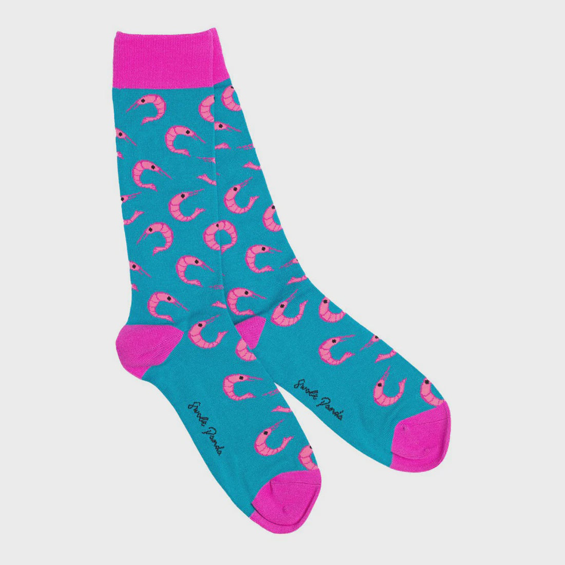 Swole Panda Socks - Shrimp