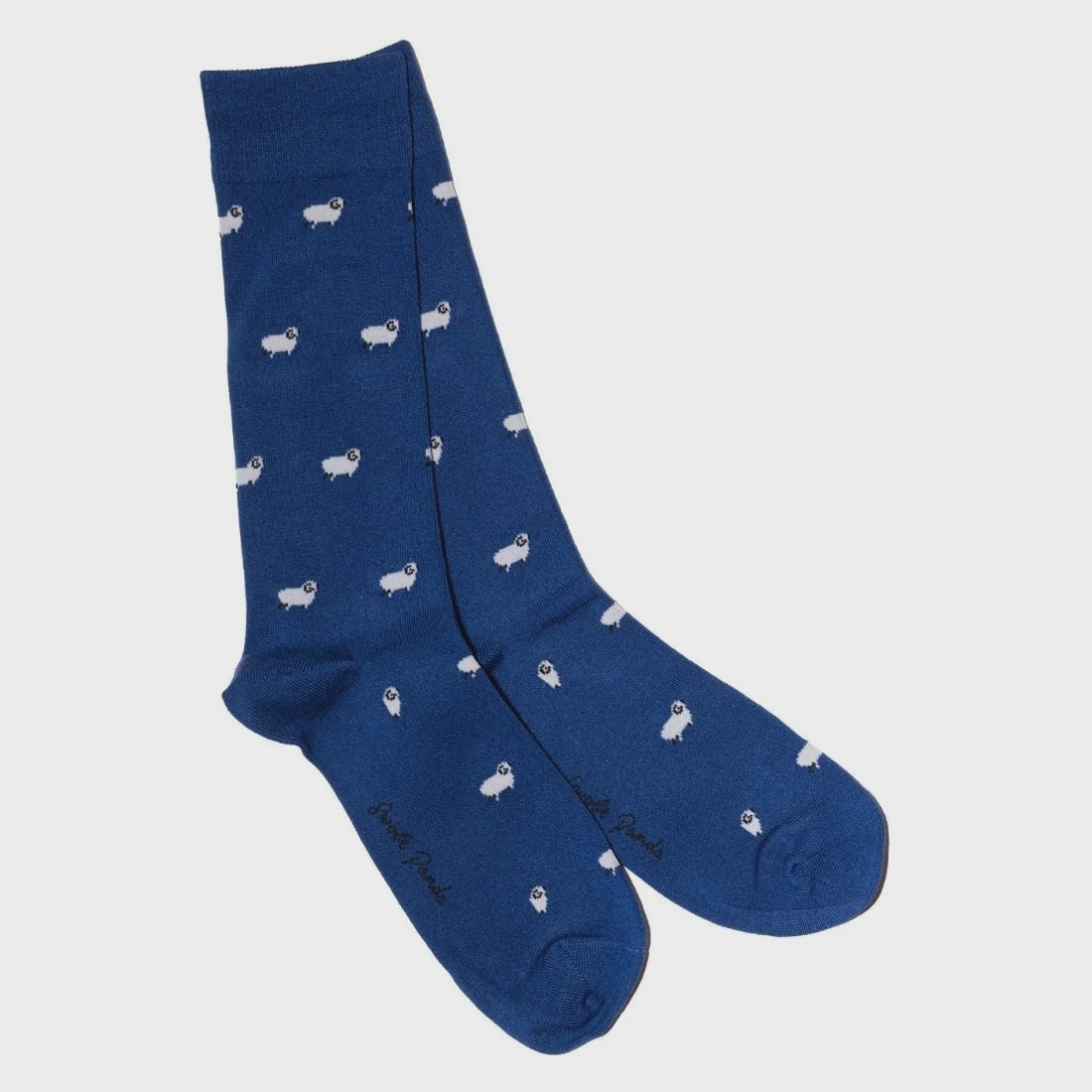 Swole Panda Socks - Navy Sheep