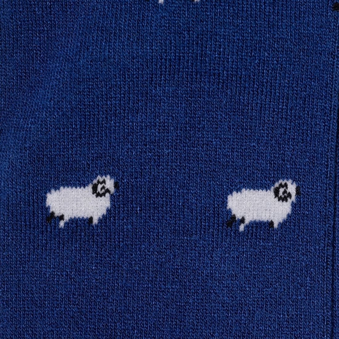 Swole Panda Socks - Navy Sheep
