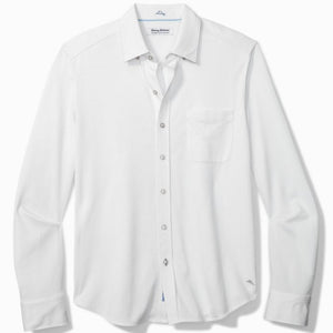 Tommy Bahama San Lucio Stretch Shirt - White