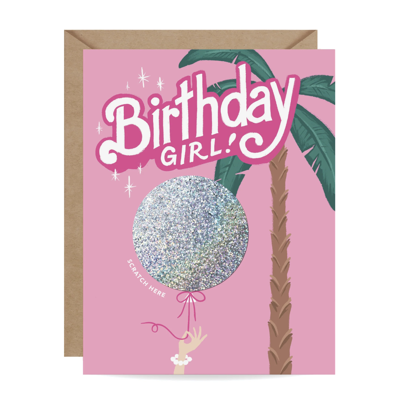 Inklings Paperie Card - Birthday Girl Scratch-Off