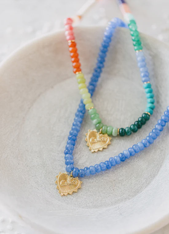 La Petite Soiree Bermuda Heart Necklace