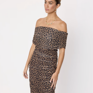 Never Fully Dressed Diaz Dress - Leopard