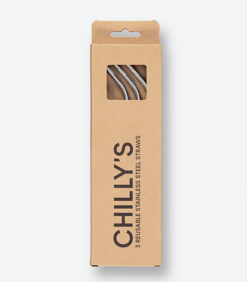 Chilly's - 3Pack Reusable Straws