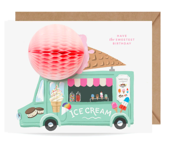 Inklings Papery Card - Ice Cream Truck