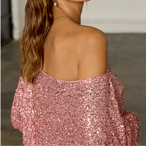 Never Fully Dressed Sequin Jem Dress - Pink