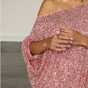 Never Fully Dressed Sequin Jem Dress - Pink