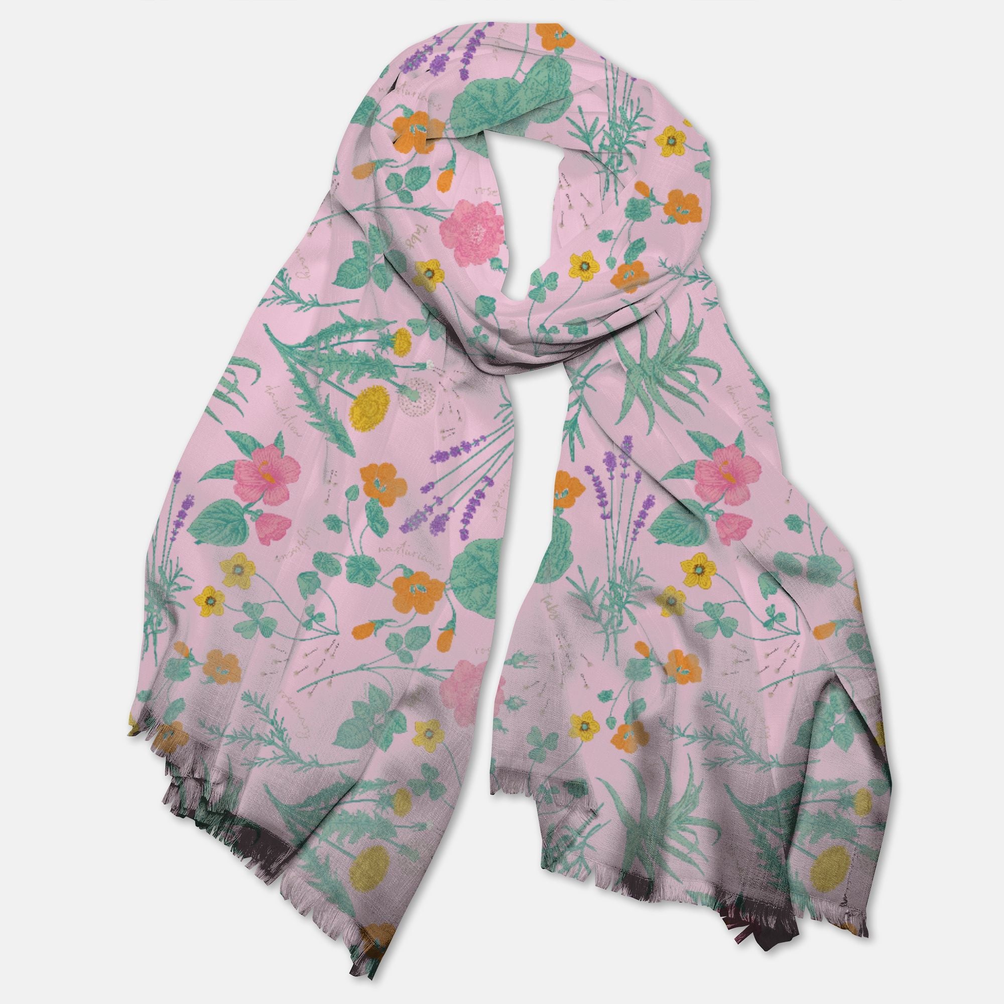 TABS Scarf - The Botanist: Princess Pink