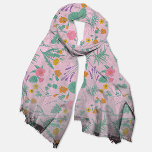 TABS Scarf - The Botanist: Princess Pink