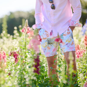 Men's Swim Trunks - Spring Island