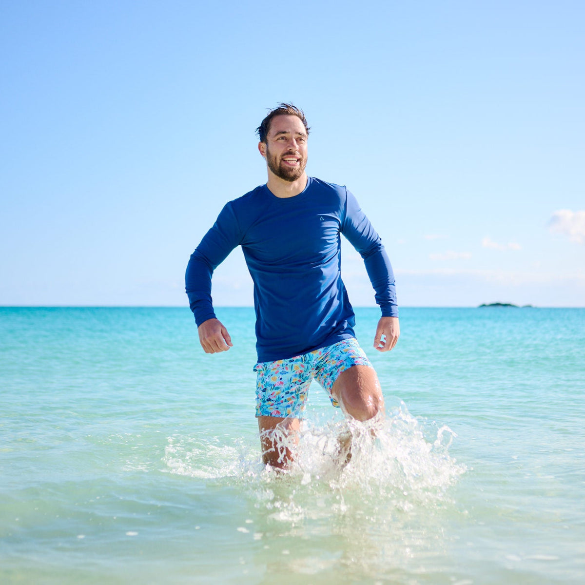 TABS Mens Sunshirt Navy
