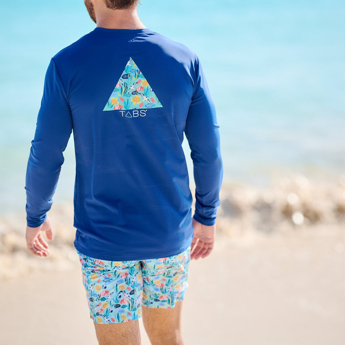 Men's ♻️ Swim Short - Coastal Island