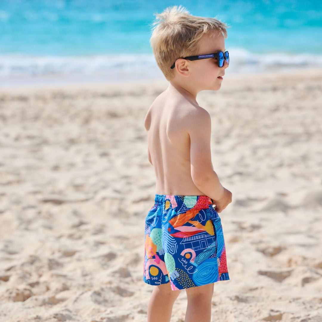 TABS Bermuda WR Print Kids Swim