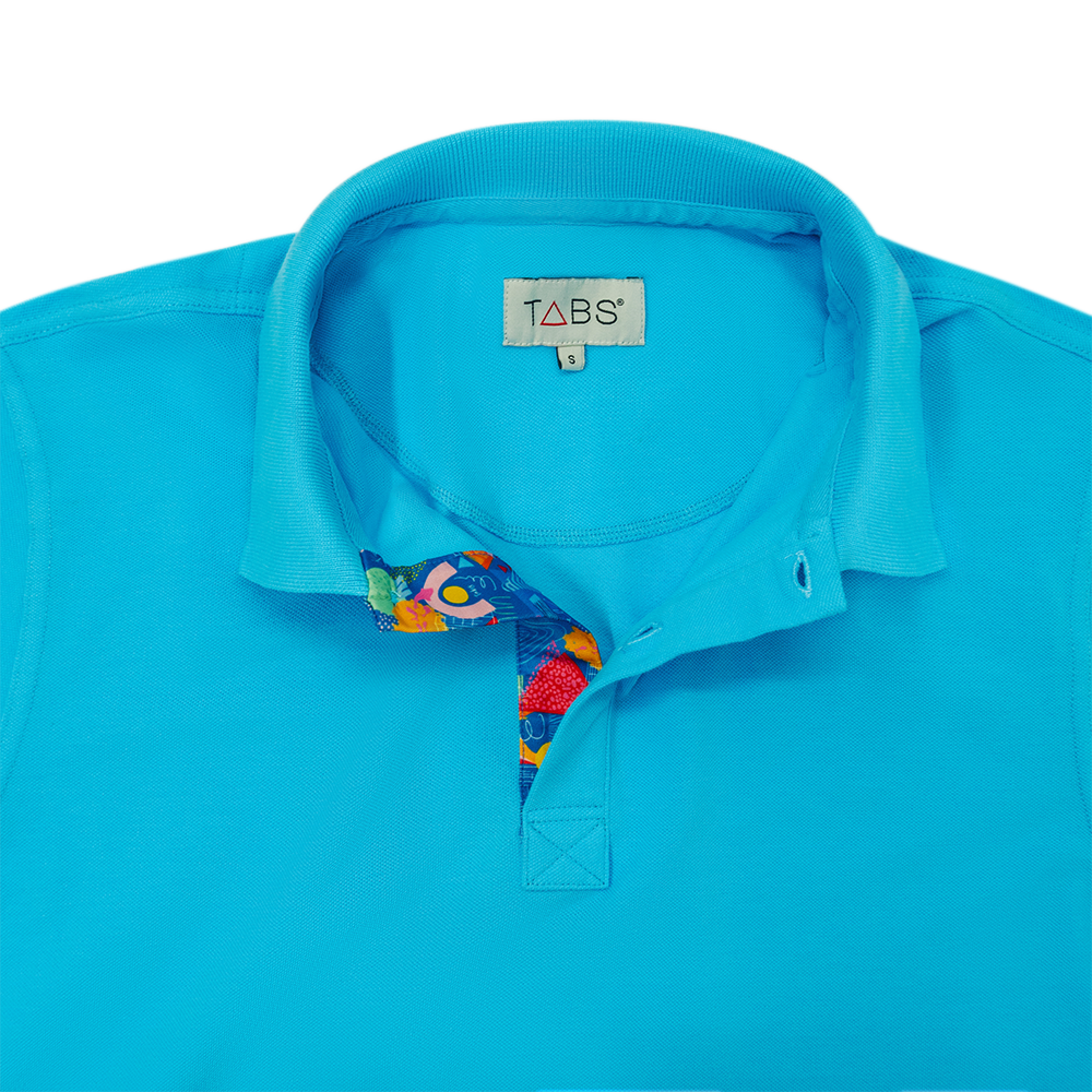 Men's Cotton Polo - Parrotfish
