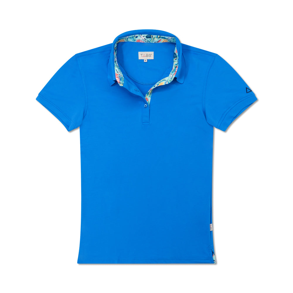 TABS Bermuda Performance Polo Blue