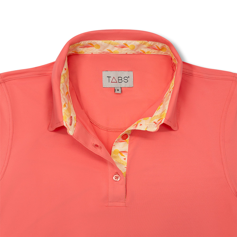 Women's Performance Polo - Cambridge Pink