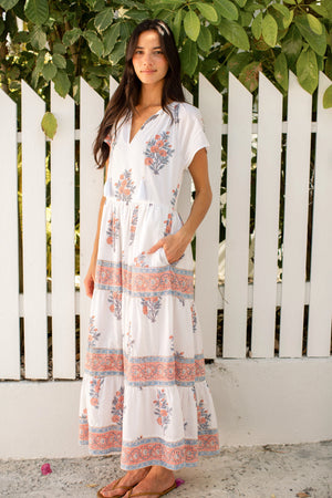 Marea Breakers Dress - Floral Bouquet