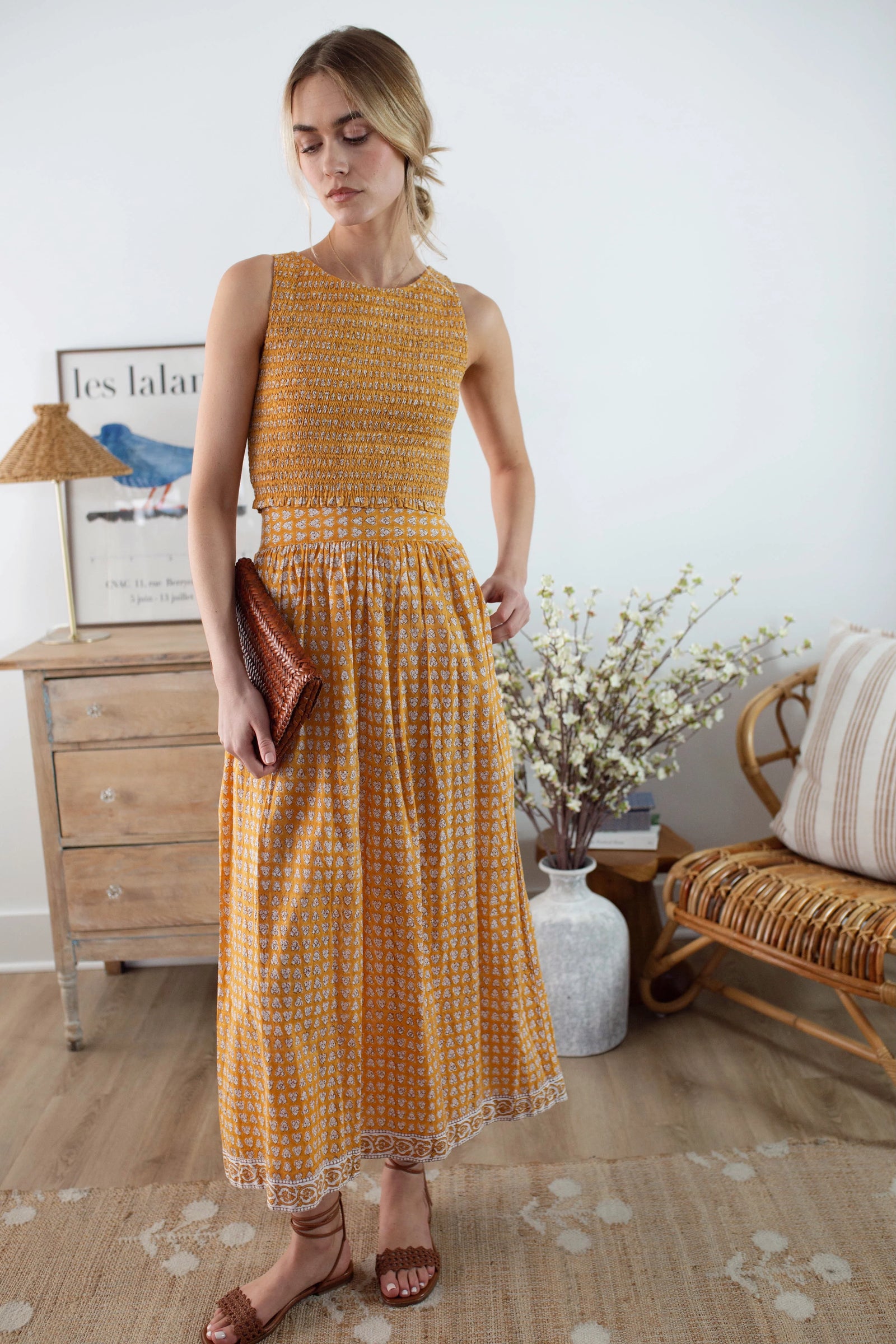 Marea Charlotte skirt - Marigold Thistle