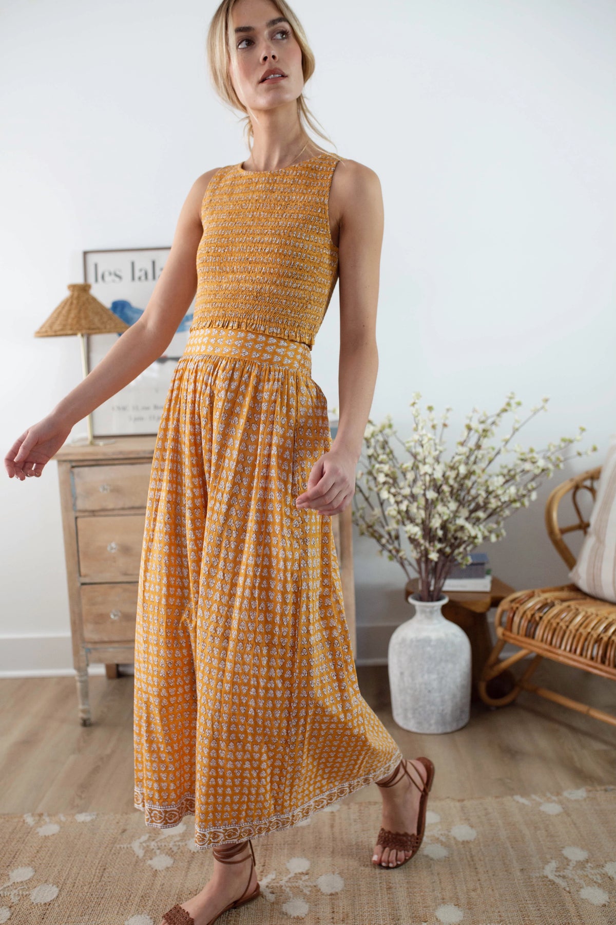 Marea Charlotte skirt - Marigold Thistle