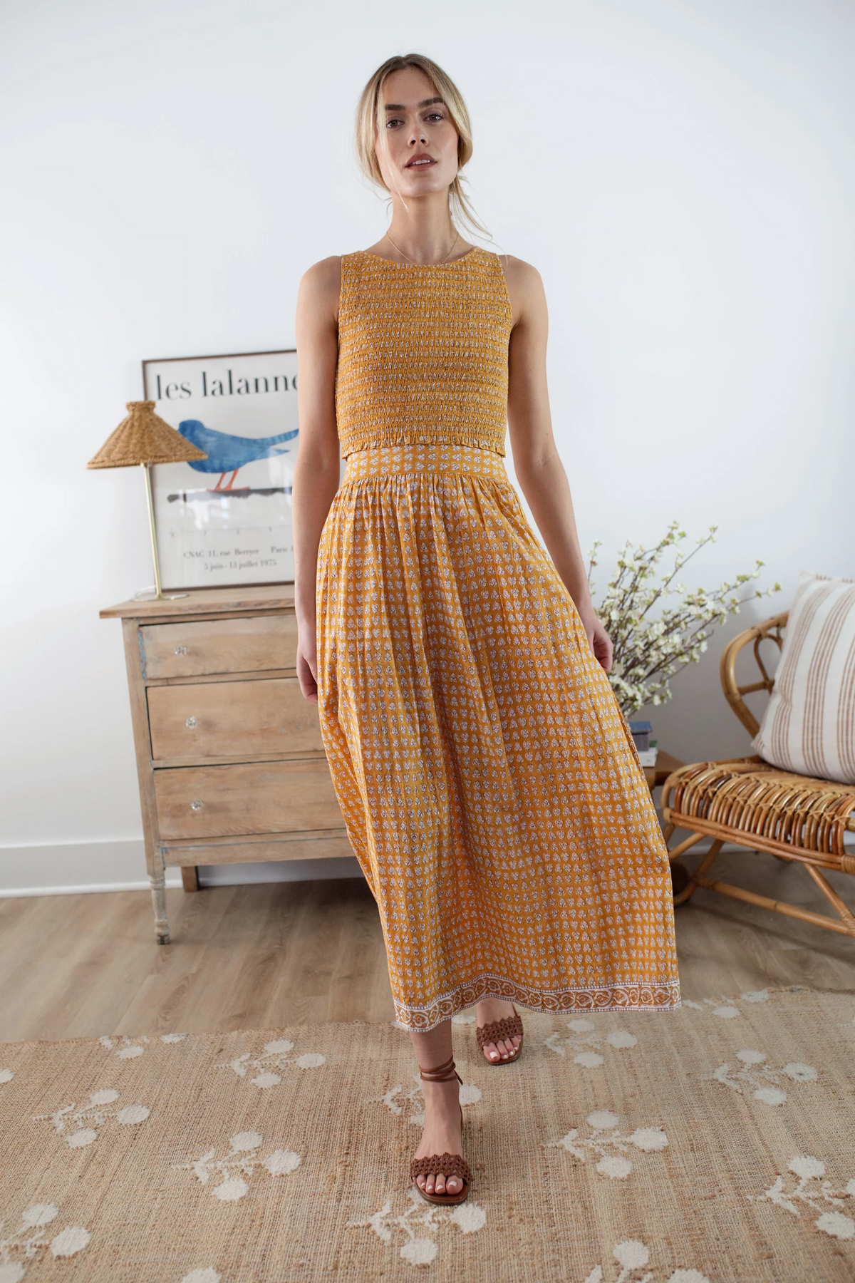 Marea Charlotte skirt - Marigold Thistle