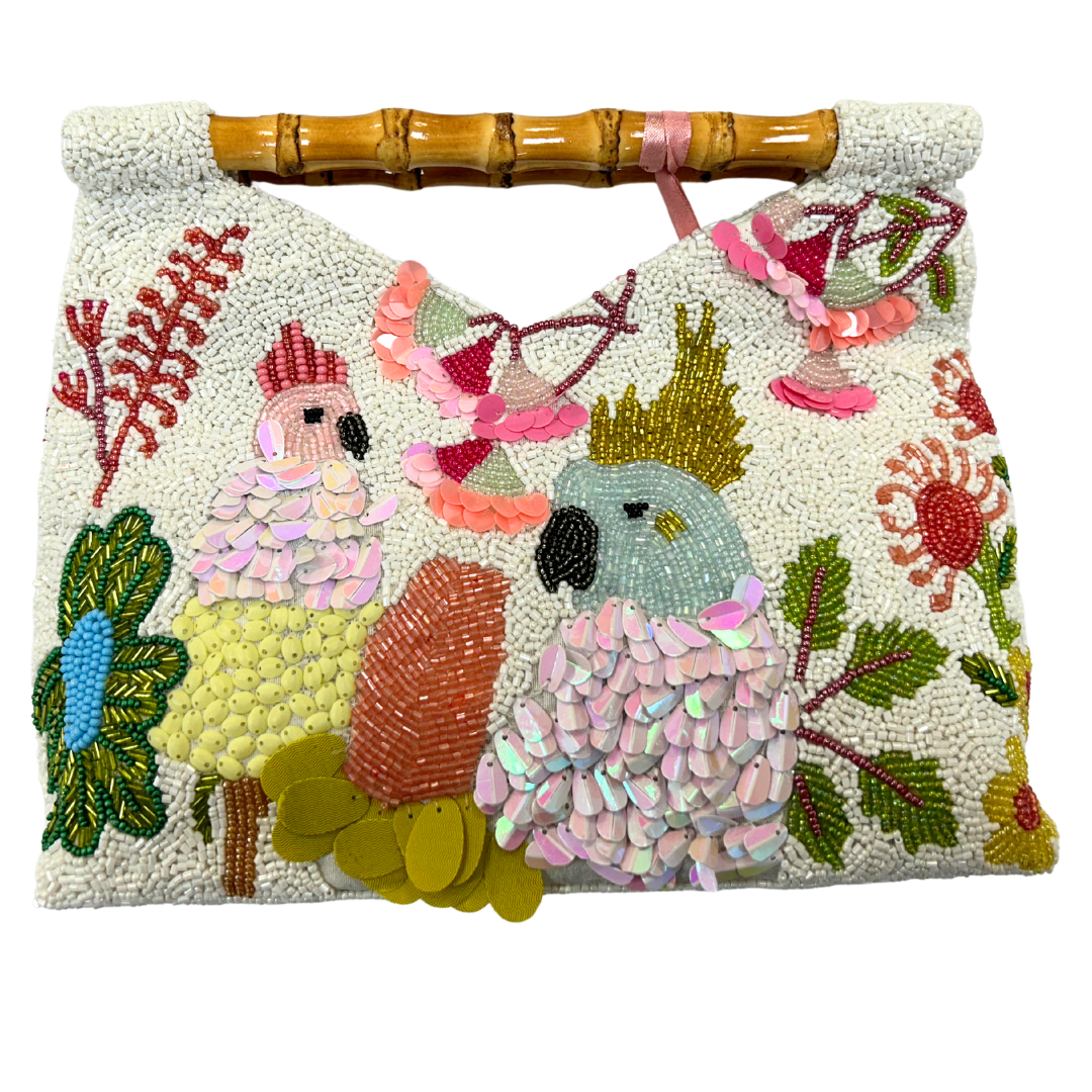 Tiana Design - Bamboo Clutch - Toucans
