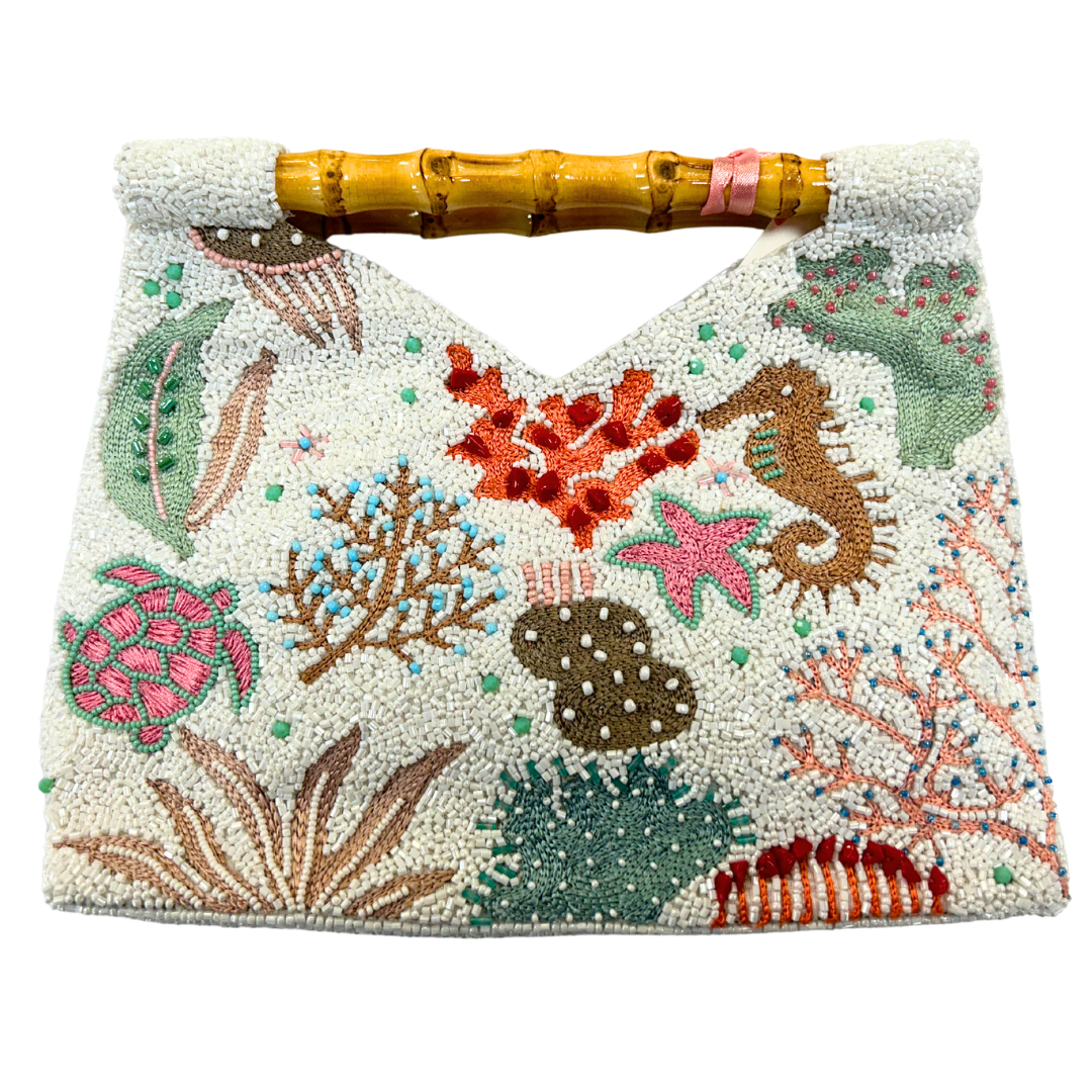Tiana Design - Bamboo Clutch - Sea Life