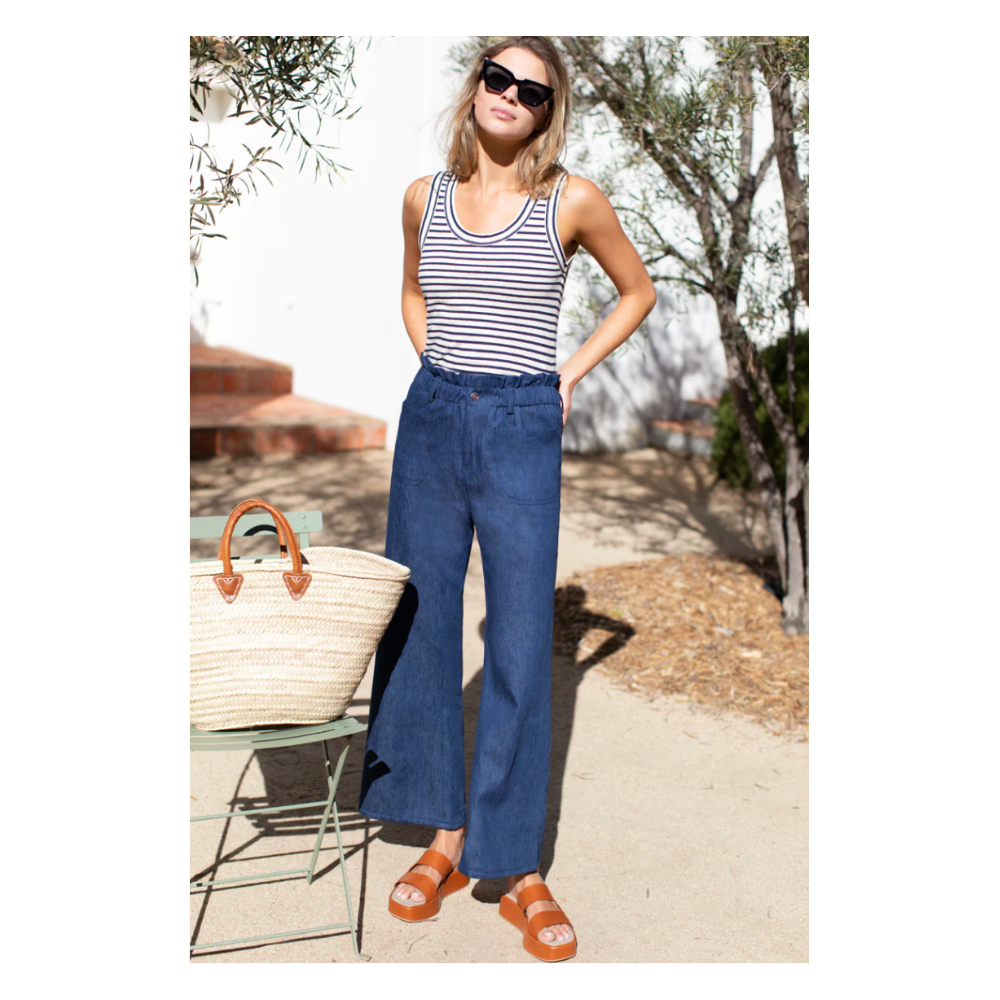 Emerson Fry - Zip Front Tulip Crop Flare 2