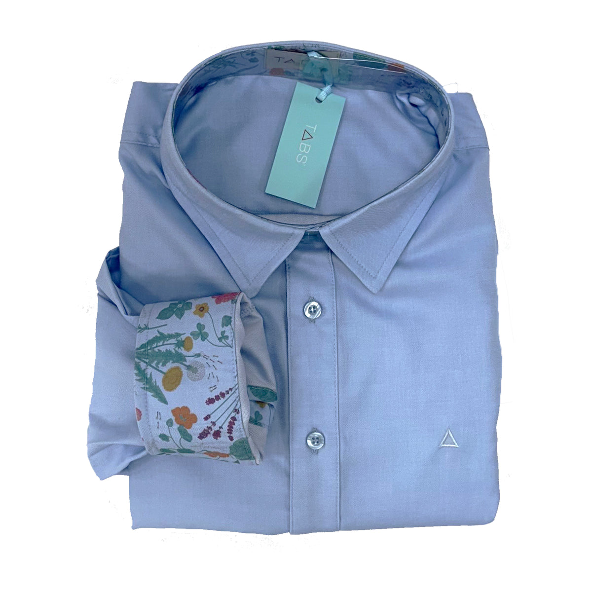 TABS Men's Button Down Casual Shirt - Bluebird