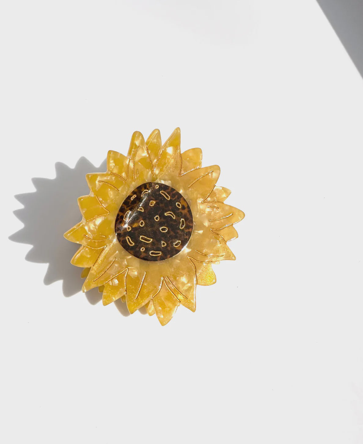 BDA Solar Eclipse Claw Clip - Sunflower