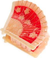 BDA Solar Eclipse  Blossom Fan Claw Clip