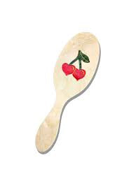 BDA Solar Eclipse Hairbrush - Cherry Heart Great