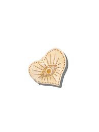 BDA Solar Eclipse Celestial Heart - Tan