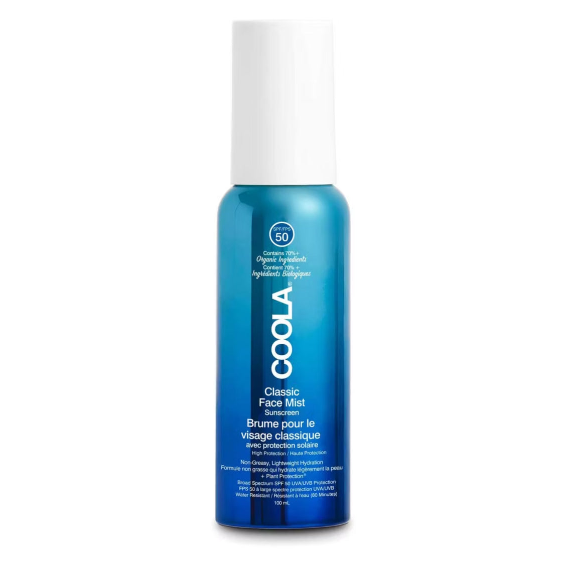 Coola Classic Face Sunscreen Mist SPF 50
