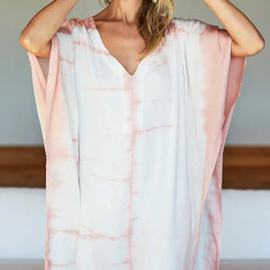 Emerson Fry Kaftan - Muted Clay Tie Dye